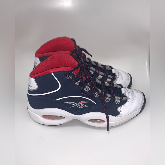 Reebok Question Mid USA Allen Iverson Athletic Sneakers Size 8.5 - Picture 4 of 7